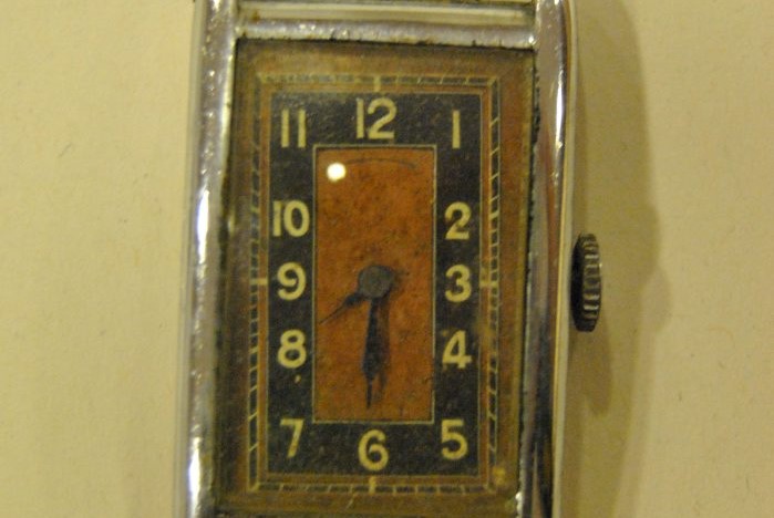 The wristwatch confiscated by the Nazis from Catalan exile Joan Lladó (Used with permission)